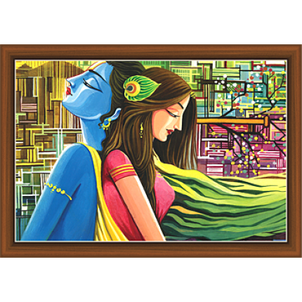 Radha Krishna Paintings (RK-9281)